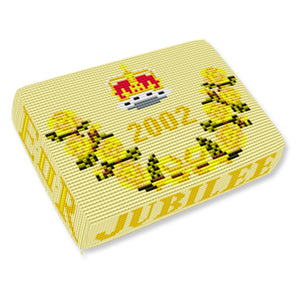 Queen Elizabeth II Floral Golden Jubilee Kneeler Kit