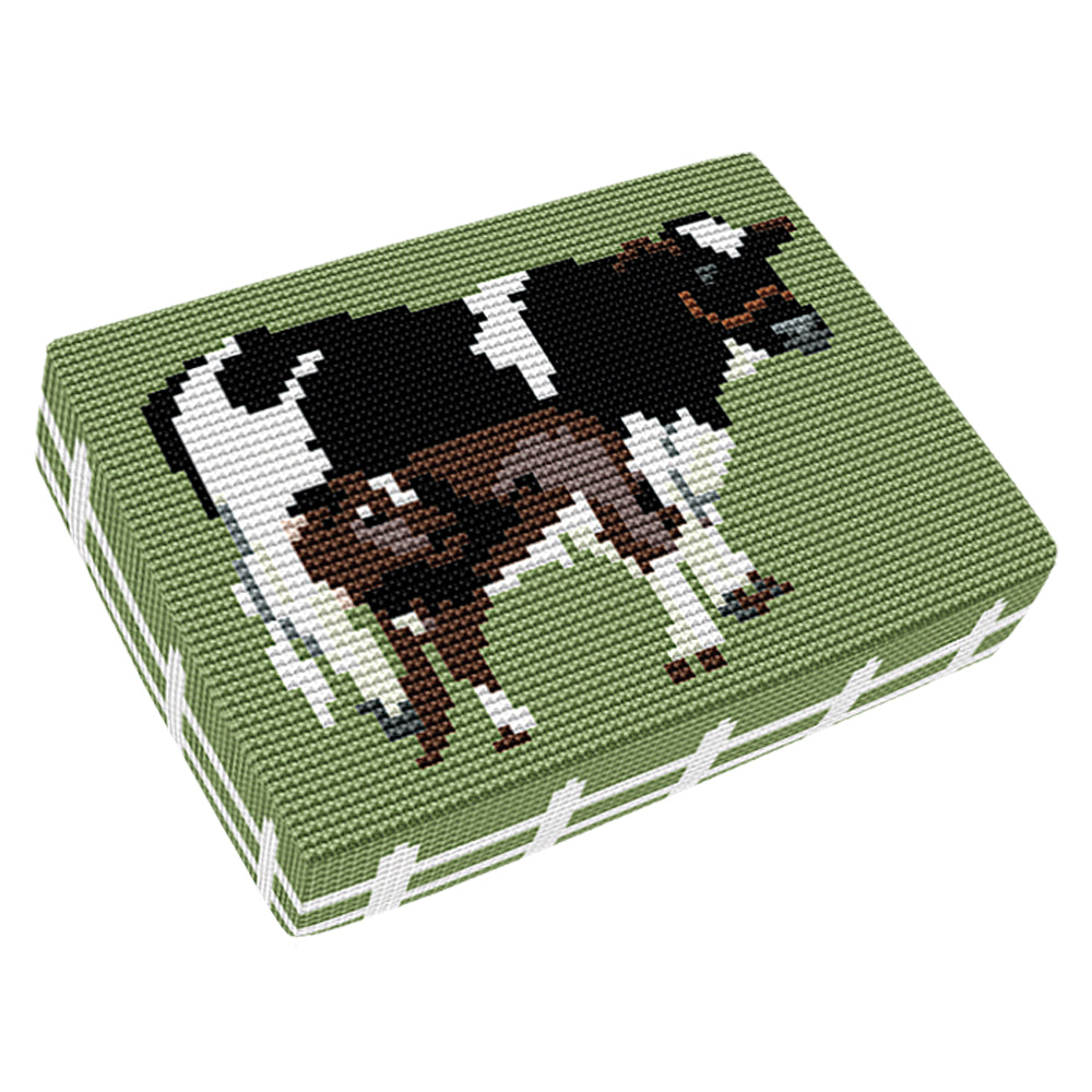 Friesian Cow With Calf Kneeler Kit