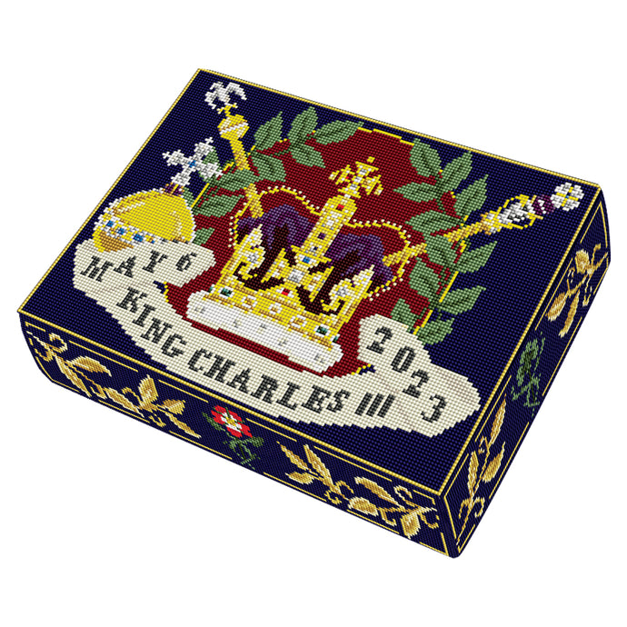 King Charles III Decorative Coronation Kneeler Kit